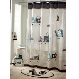 Avanti Fabulous Fabric Shower Curtain 2/$35